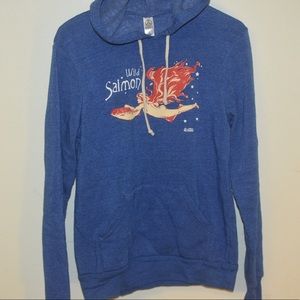 AK Salmon Sisters Wild Salmon Hoodie